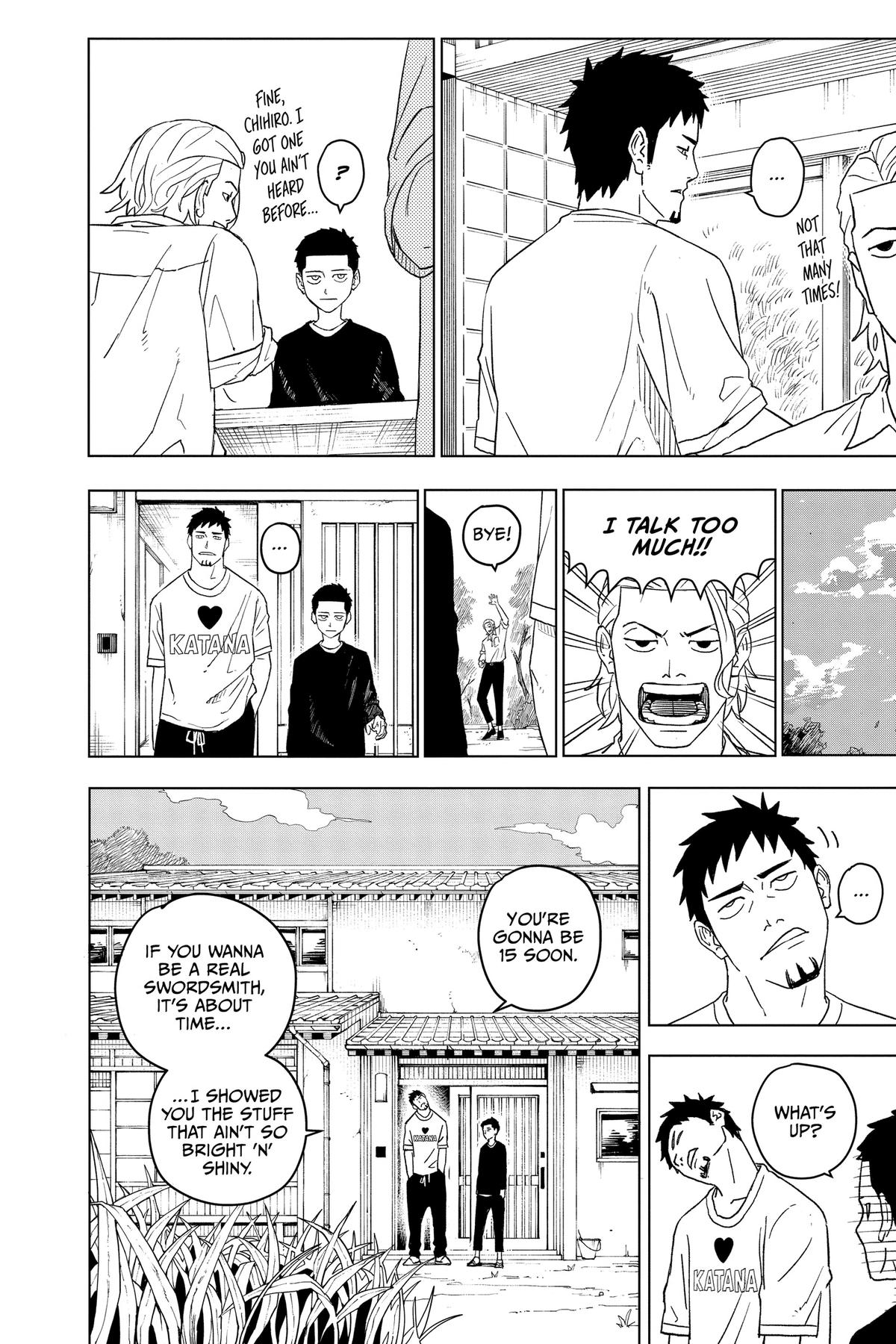 Kagurabachi Chapter 1 — page 22