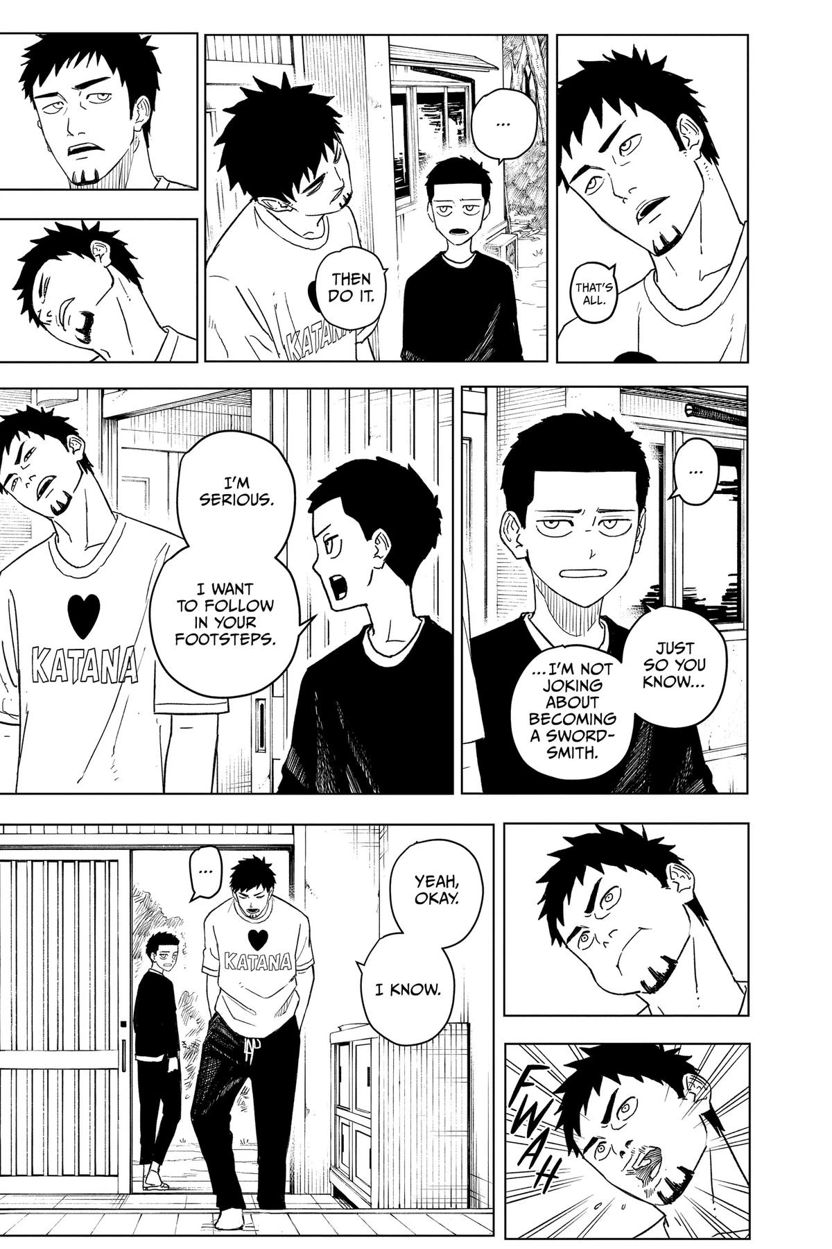 Kagurabachi Chapter 1 — page 23