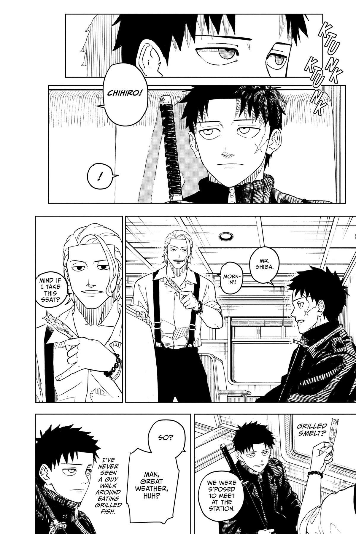 Kagurabachi Chapter 1 — page 36