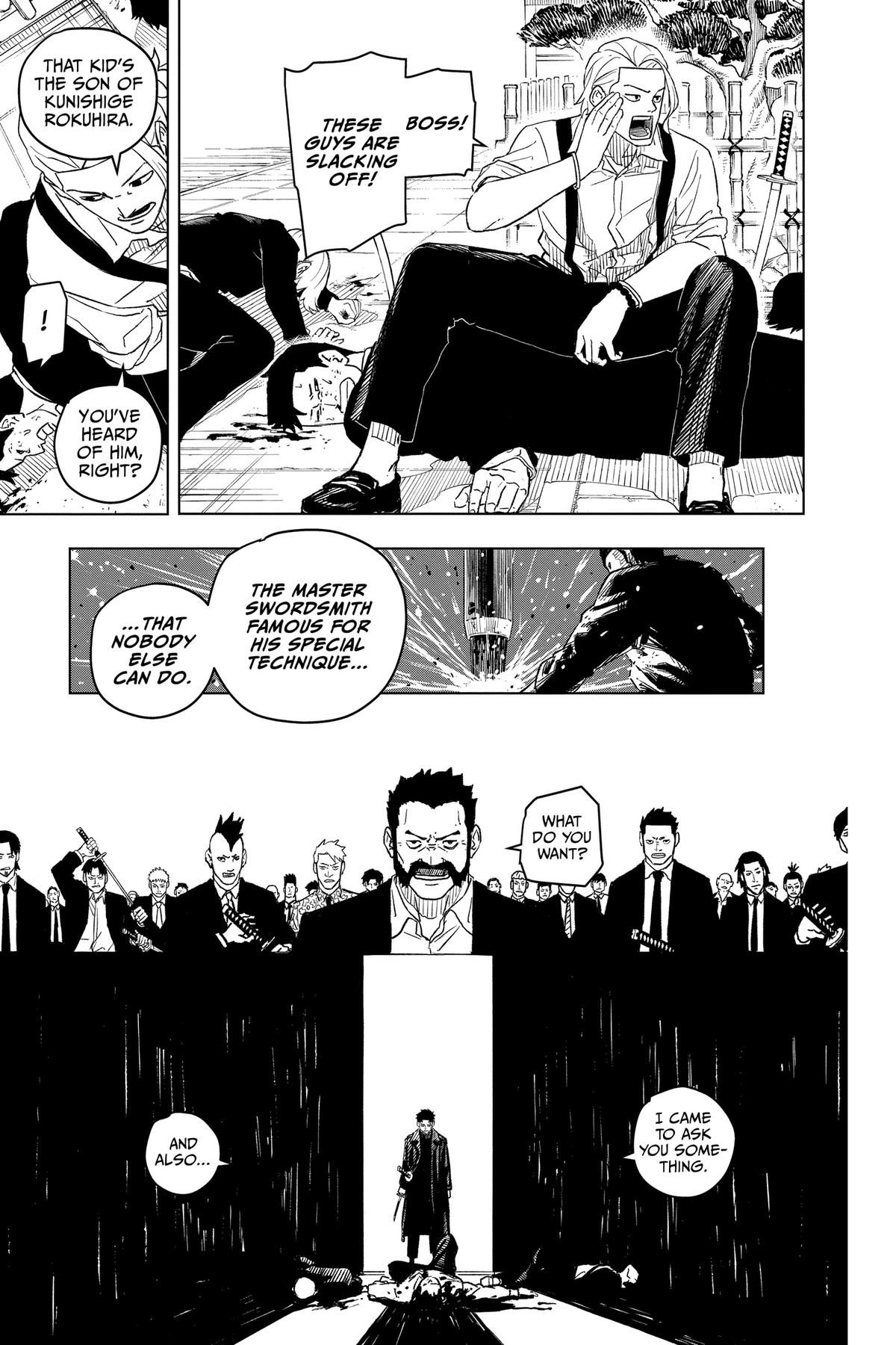 Kagurabachi Chapter 1 — page 49