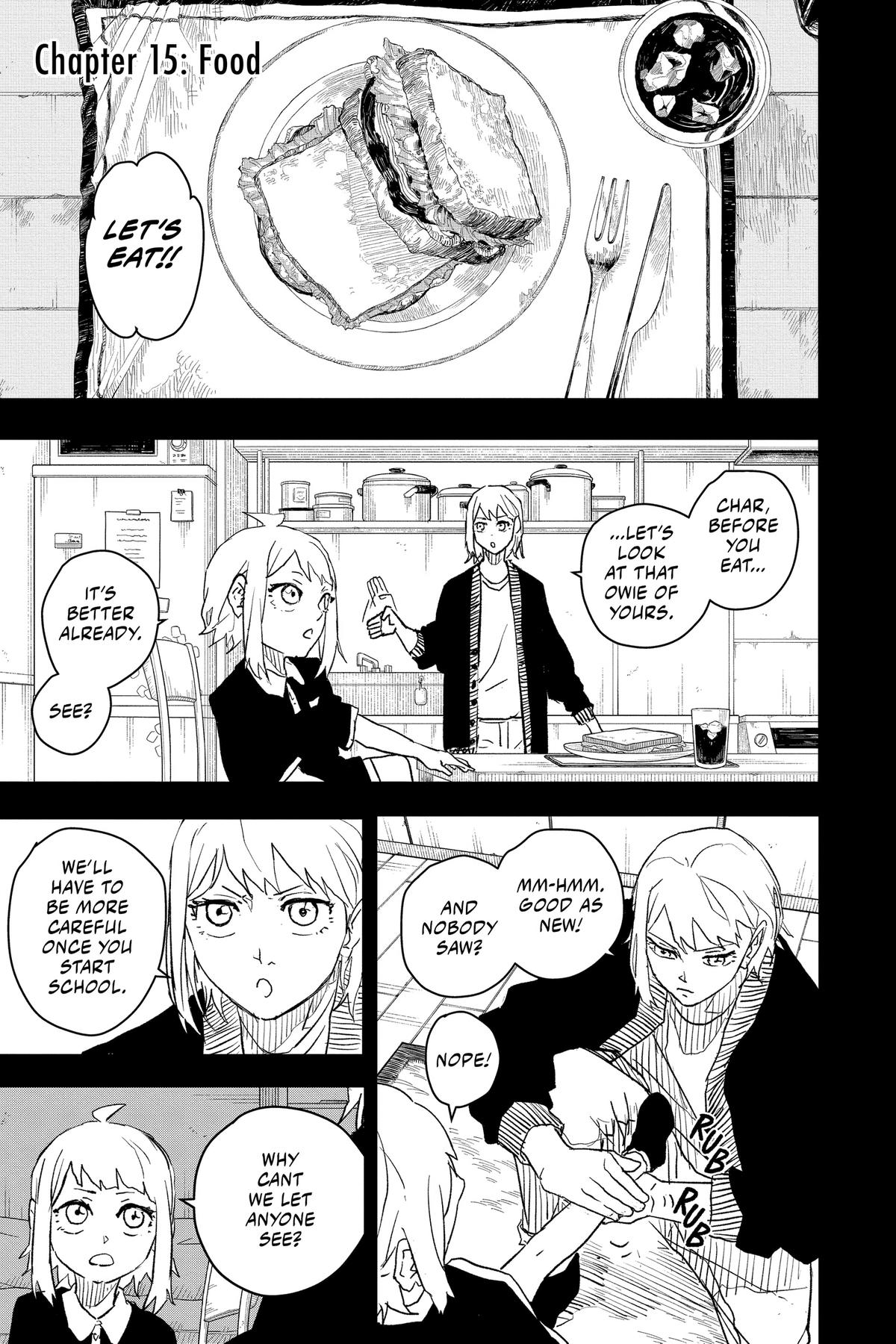 Kagurabachi Chapter 15 — page 1