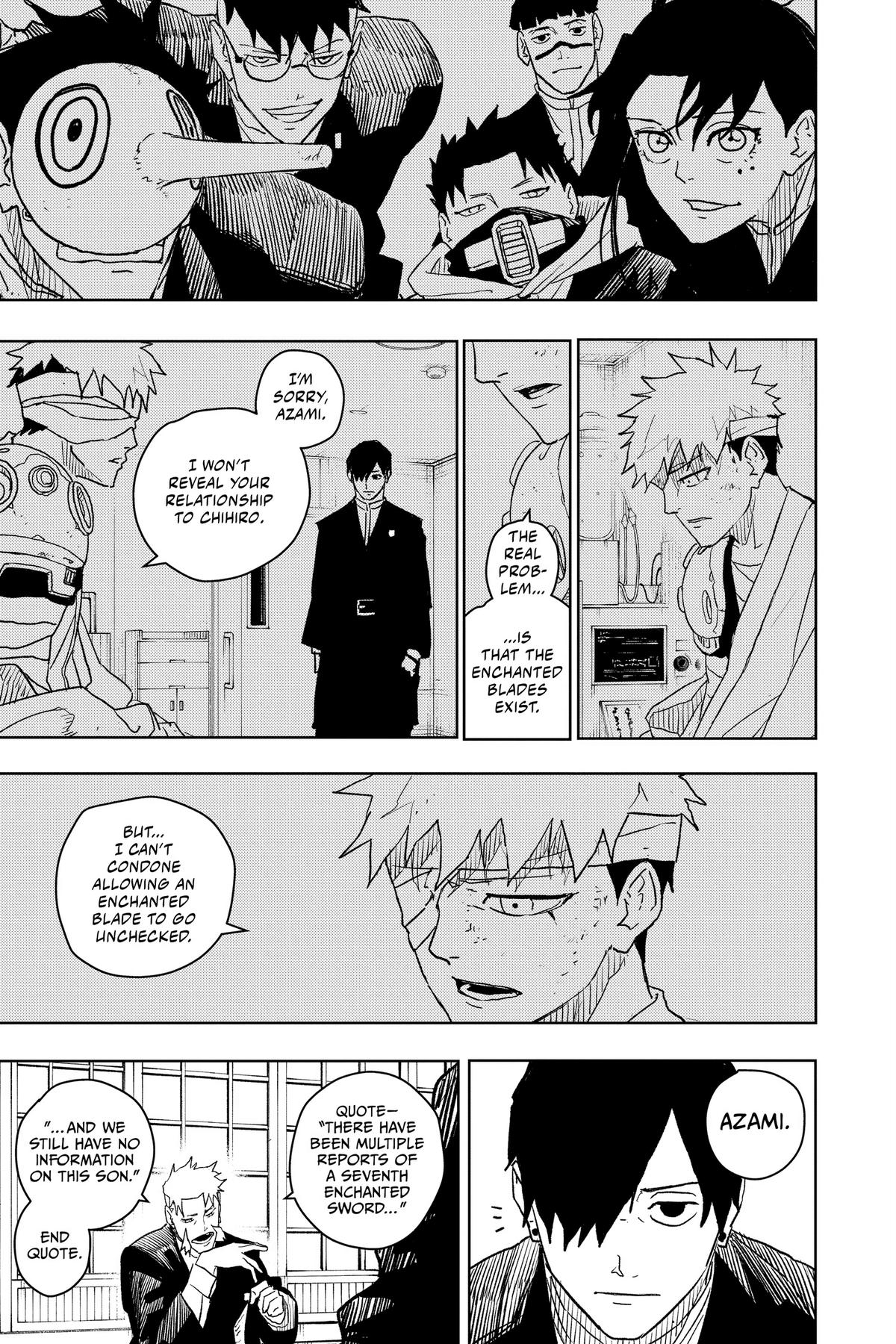 Kagurabachi Chapter 18 — page 15