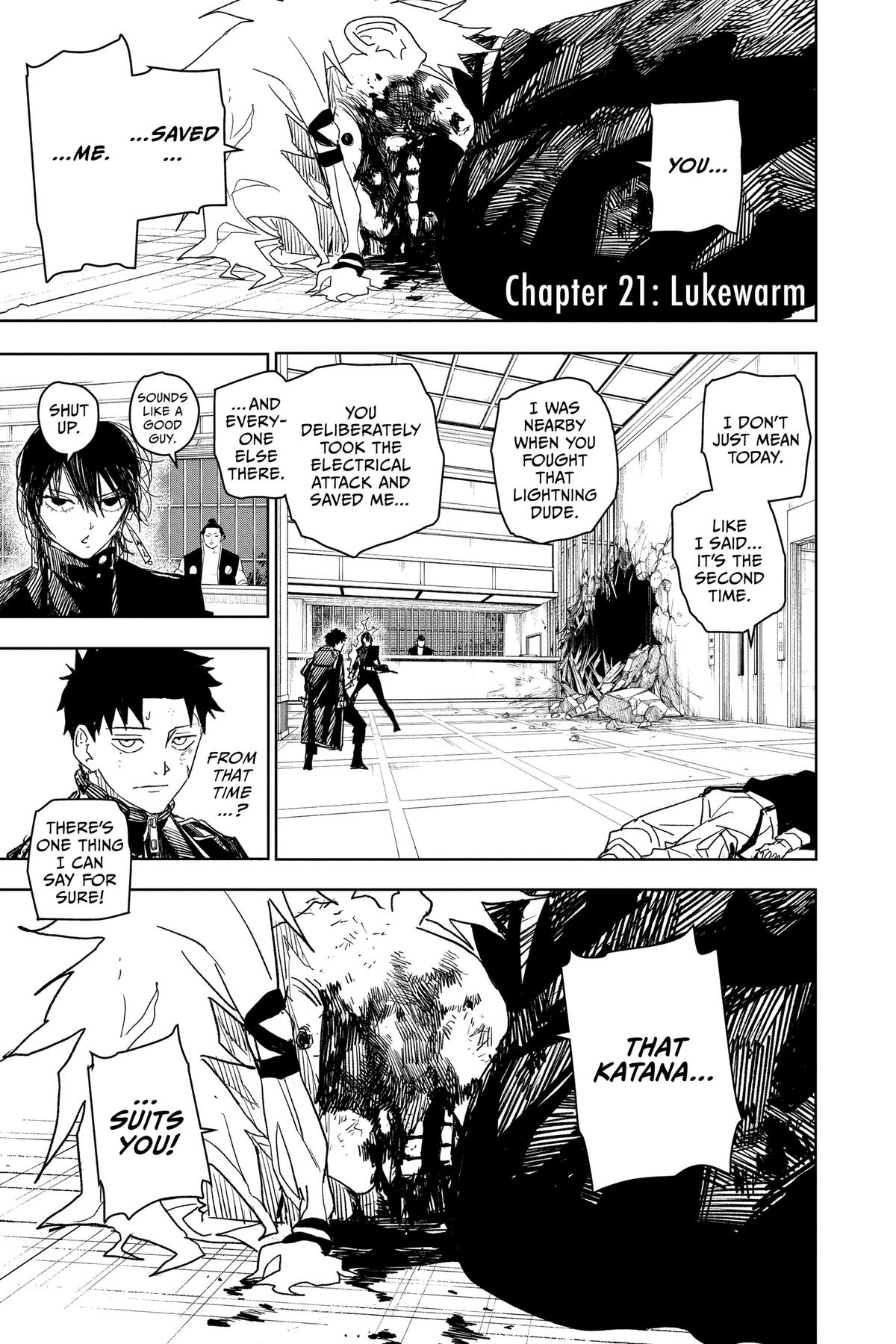 Kagurabachi Chapter 21 — page 1
