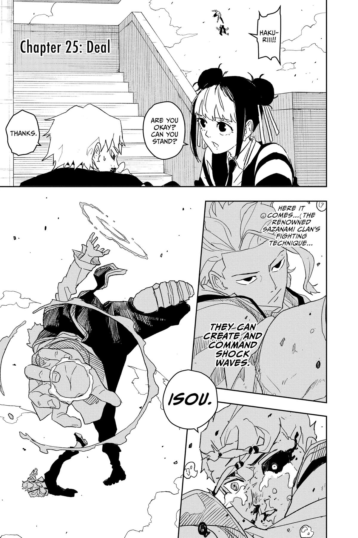 Kagurabachi Chapter 25 — page 1