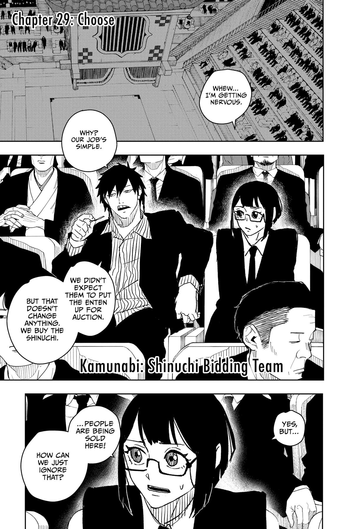 Kagurabachi Chapter 29 — page 1