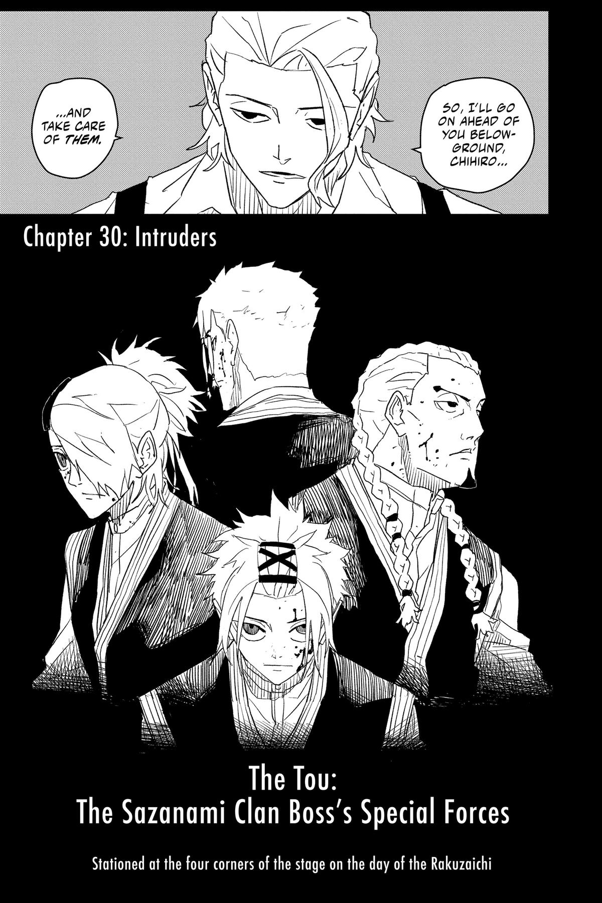 Kagurabachi Chapter 30 — page 1