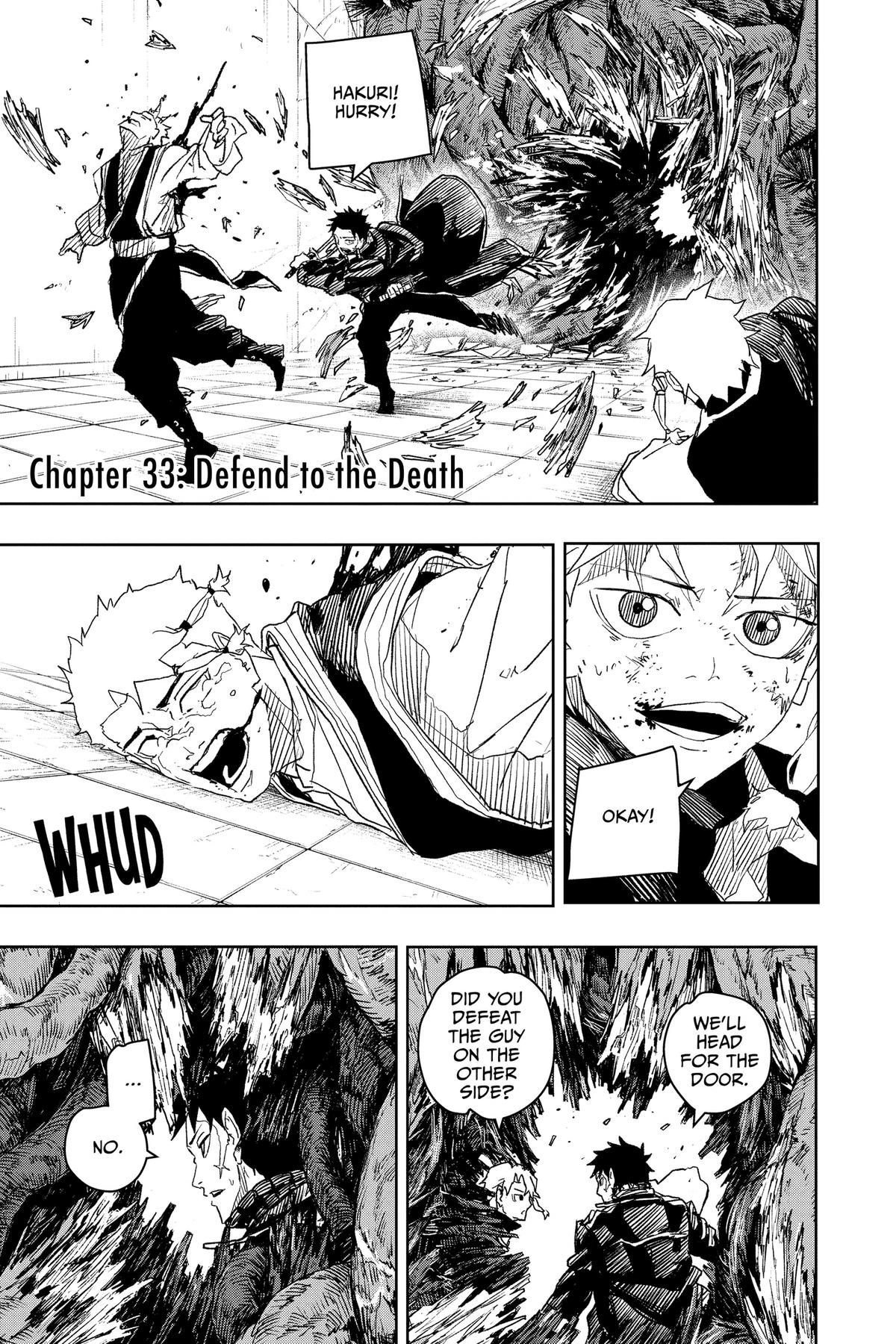 Kagurabachi Chapter 33 — page 1