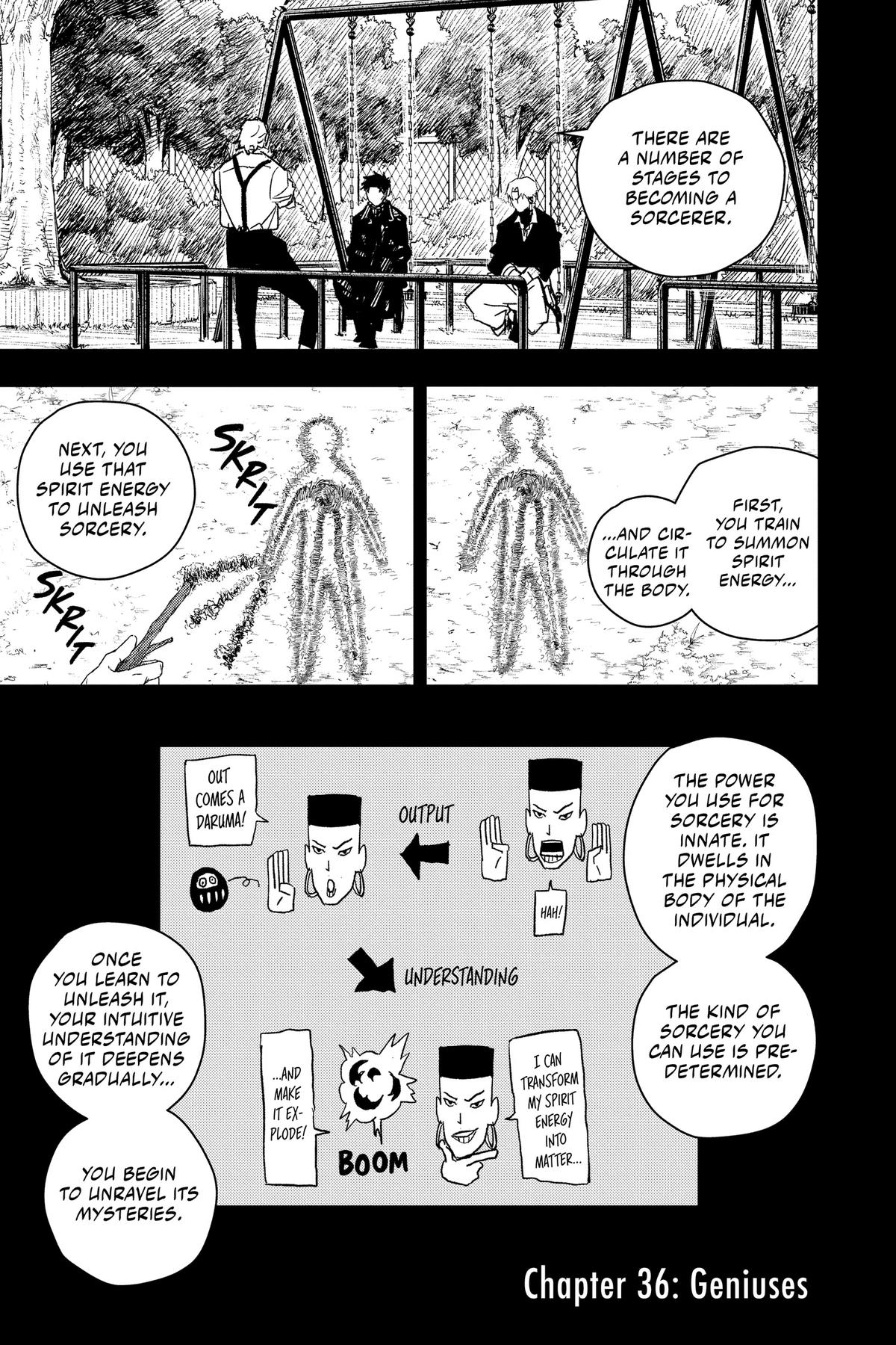 Kagurabachi Chapter 36 — page 1