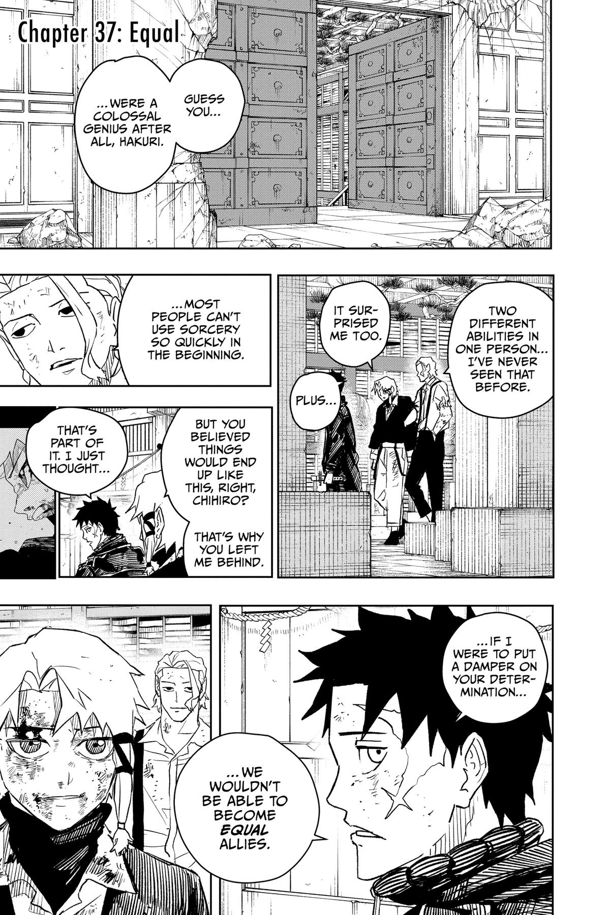 Kagurabachi Chapter 37 — page 1