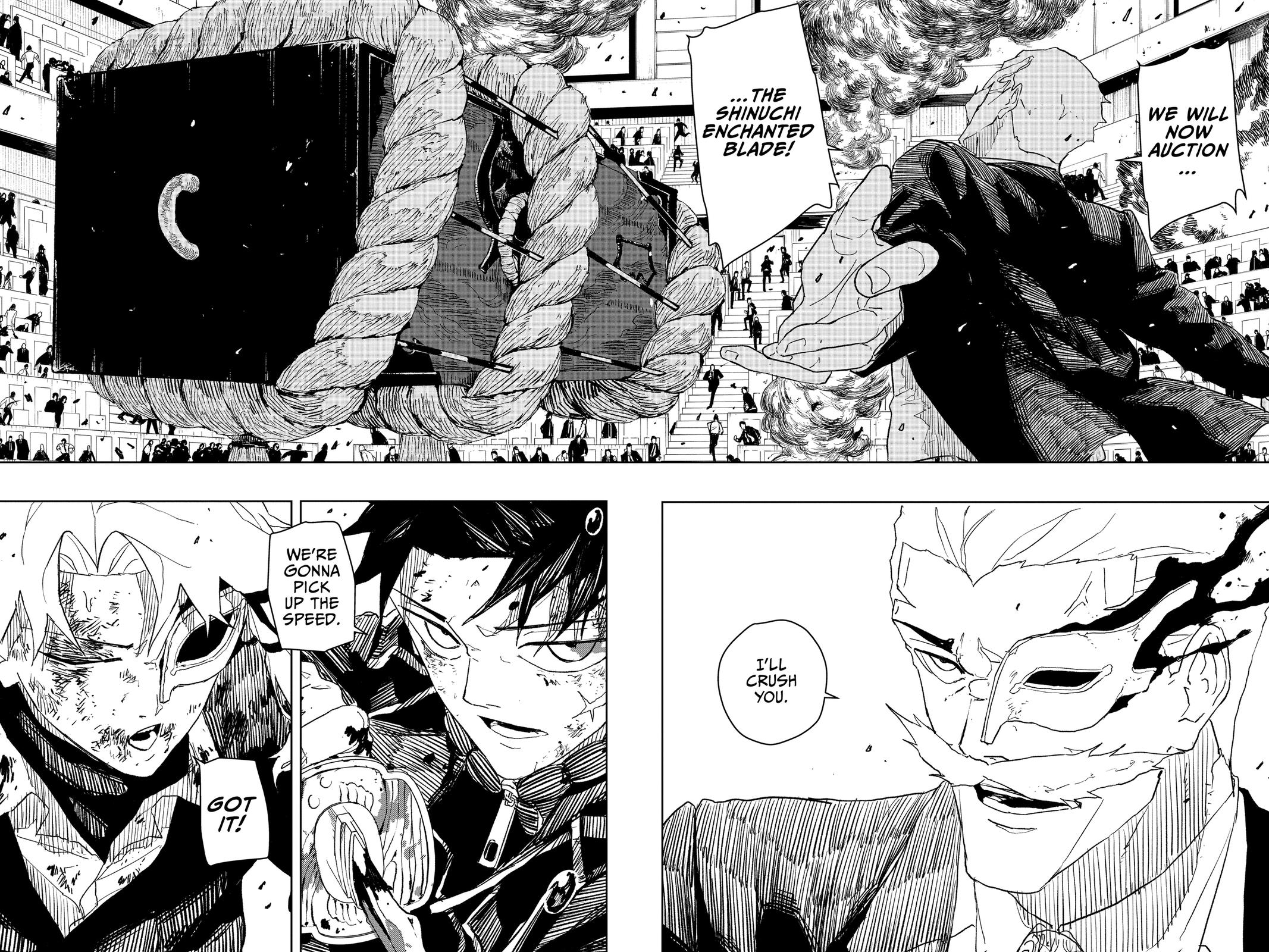 Kagurabachi Chapter 38 — page 27