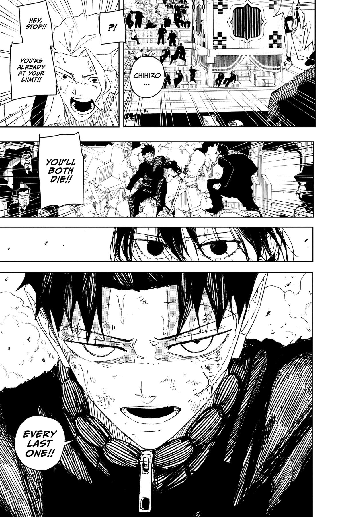 Kagurabachi Chapter 42 — page 15