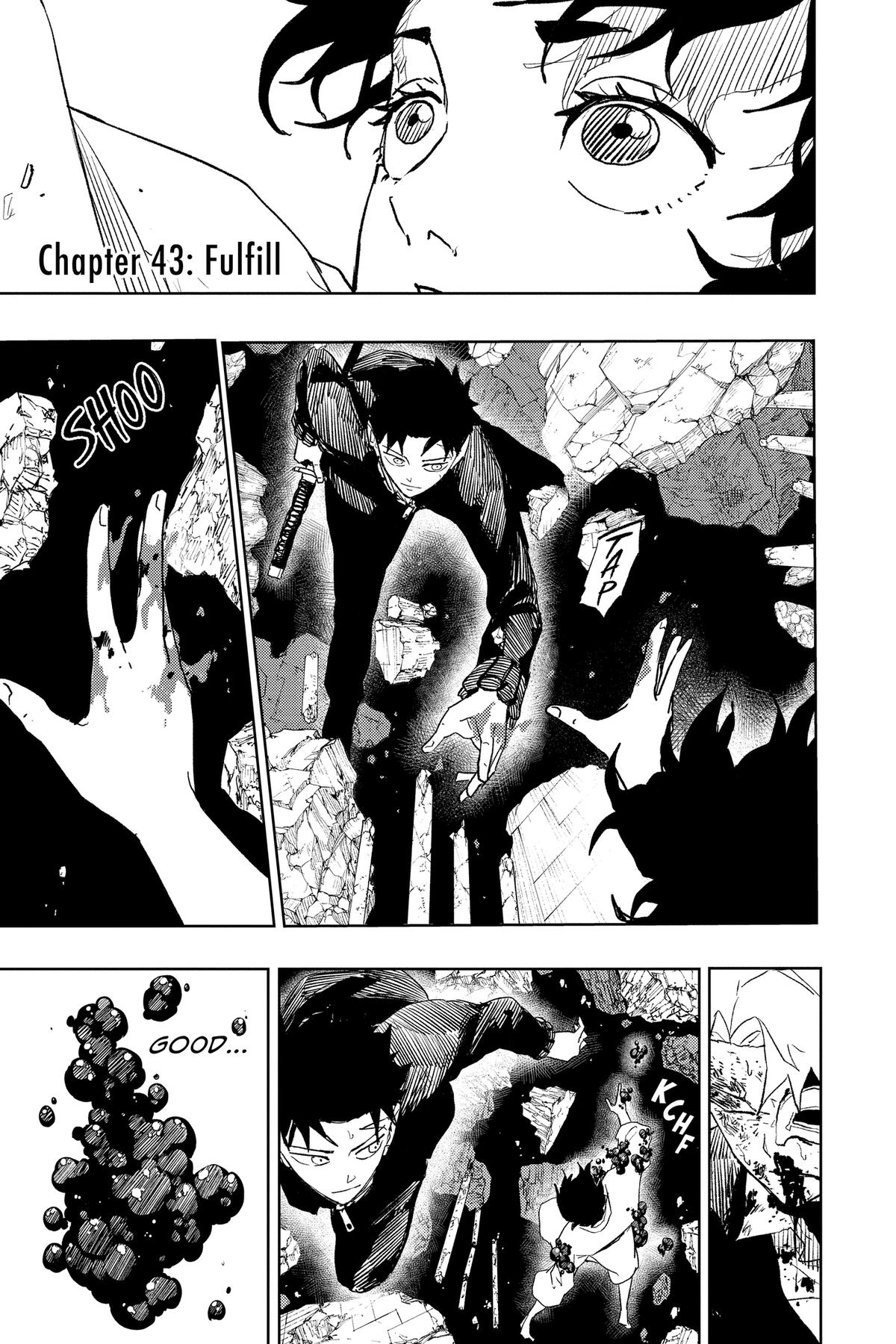Kagurabachi Chapter 43 — page 1