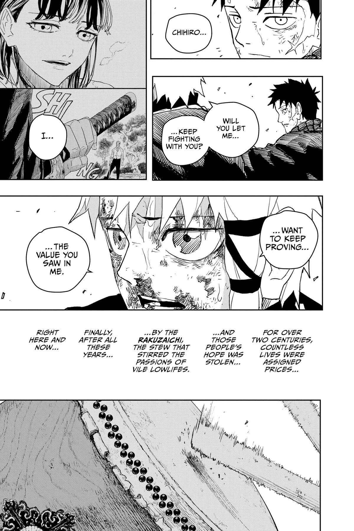 Kagurabachi Chapter 44 — page 15