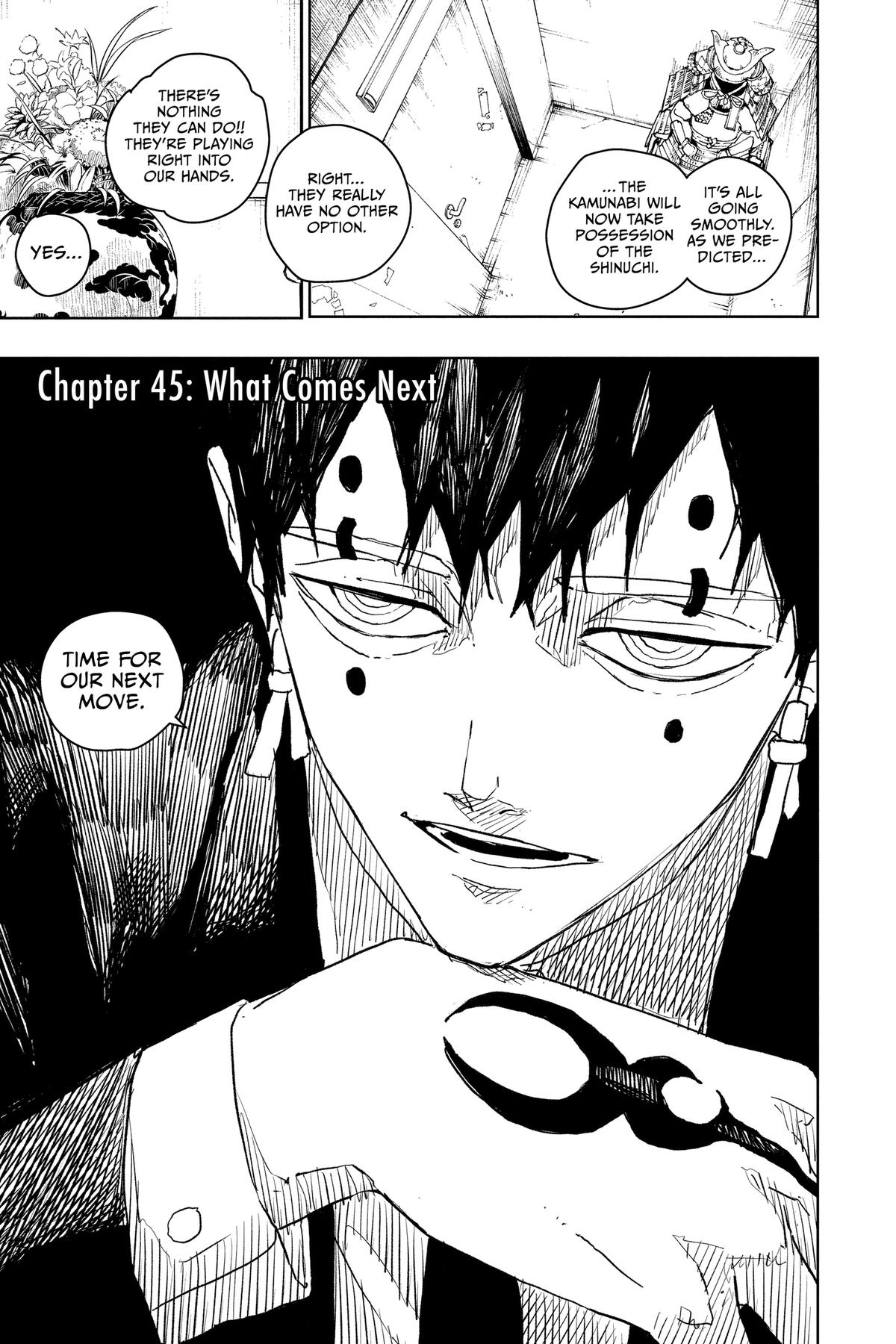 Kagurabachi Chapter 45 — page 1