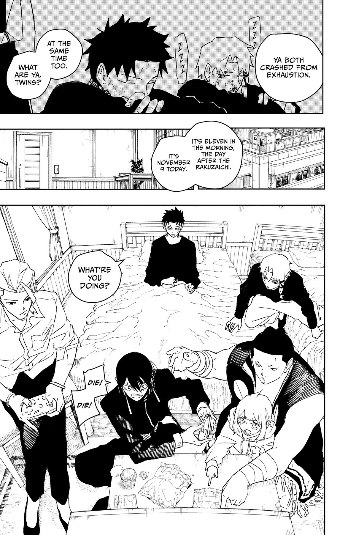 Kagurabachi Chapter 45 — page 3