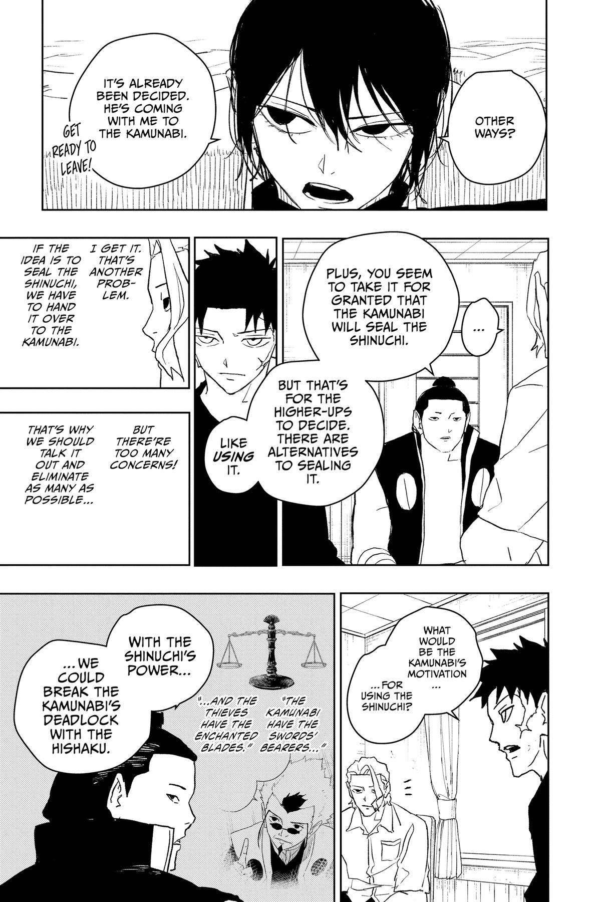 Kagurabachi Chapter 45 — page 9