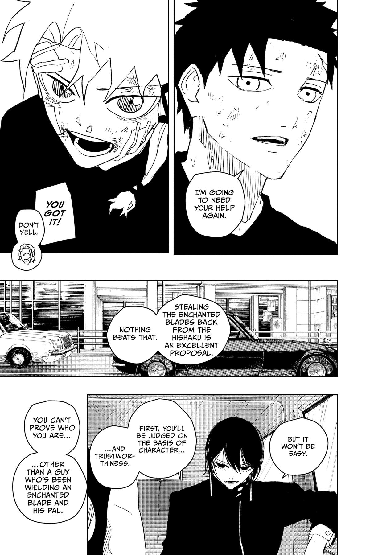 Kagurabachi Chapter 45 — page 17