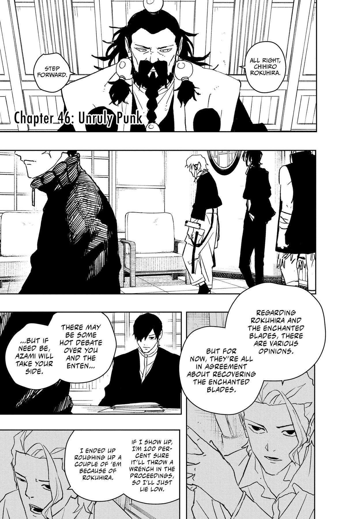 Kagurabachi Chapter 46 — page 1