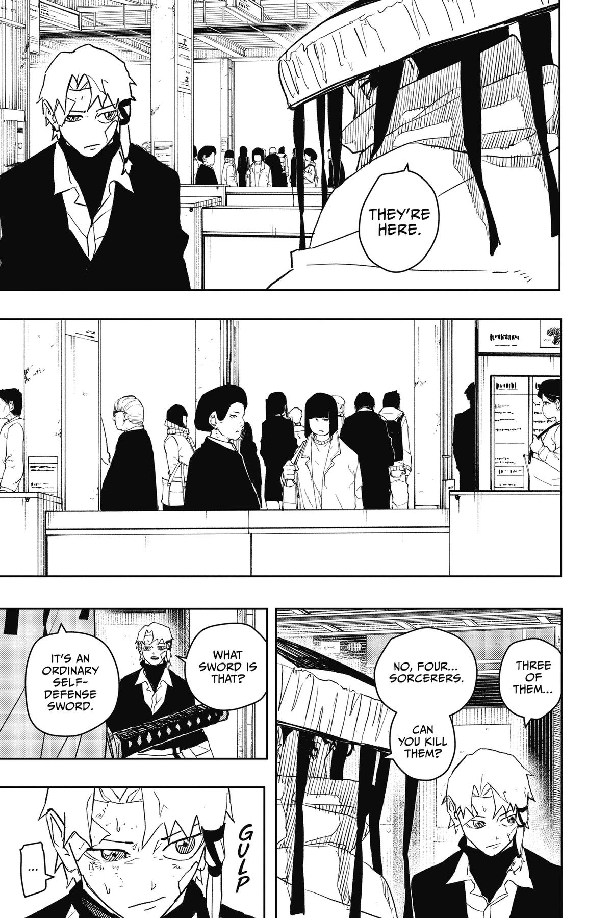 Kagurabachi Chapter 47 — page 19