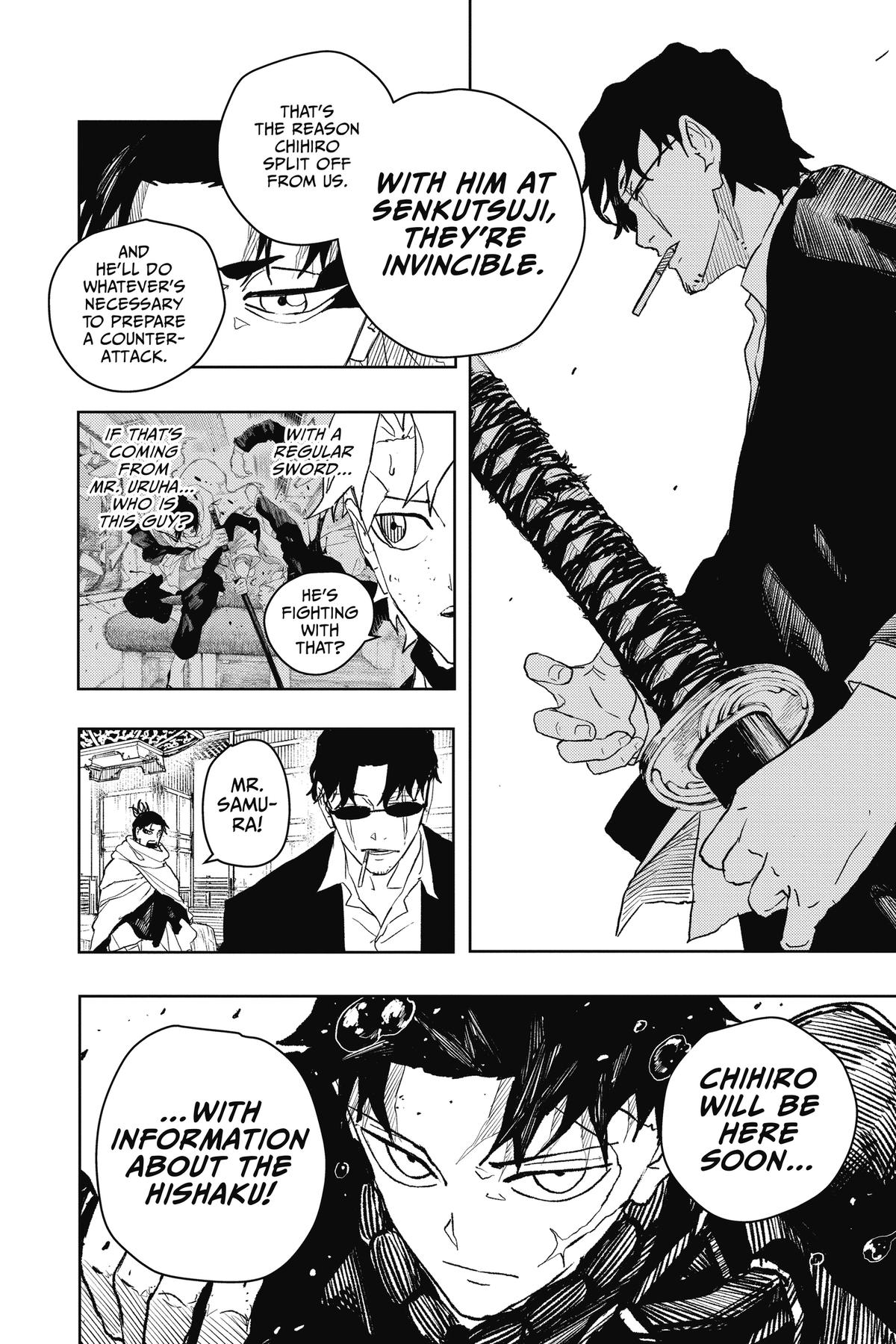 Kagurabachi Chapter 50 — page 18