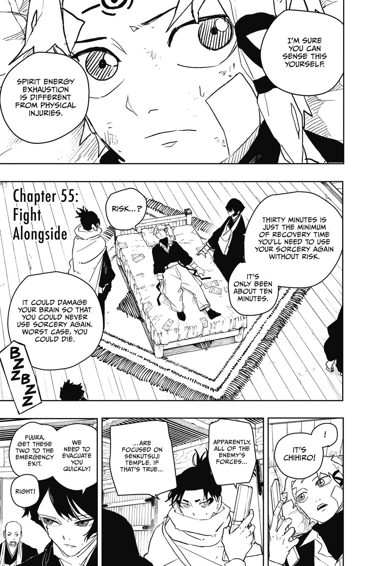 Kagurabachi Chapter 55 — page 1