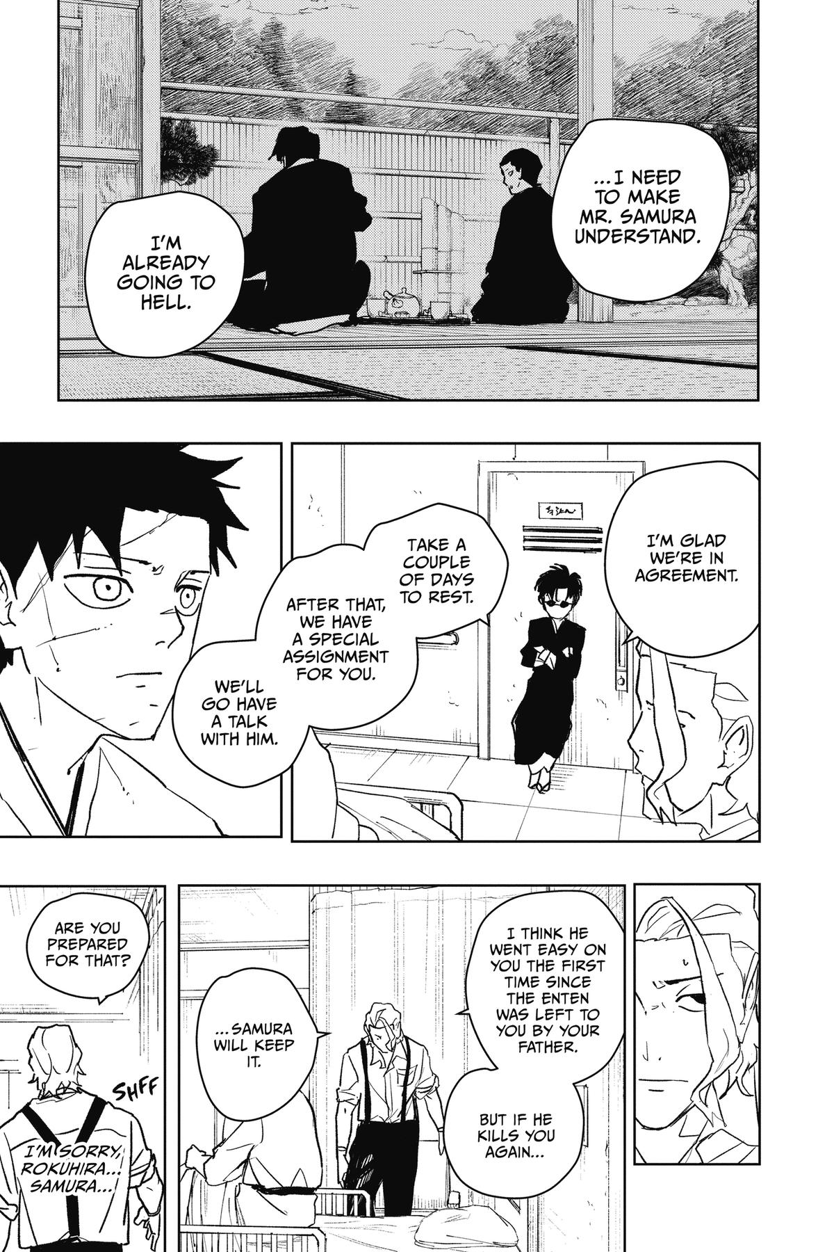 Kagurabachi Chapter 60 — page 15