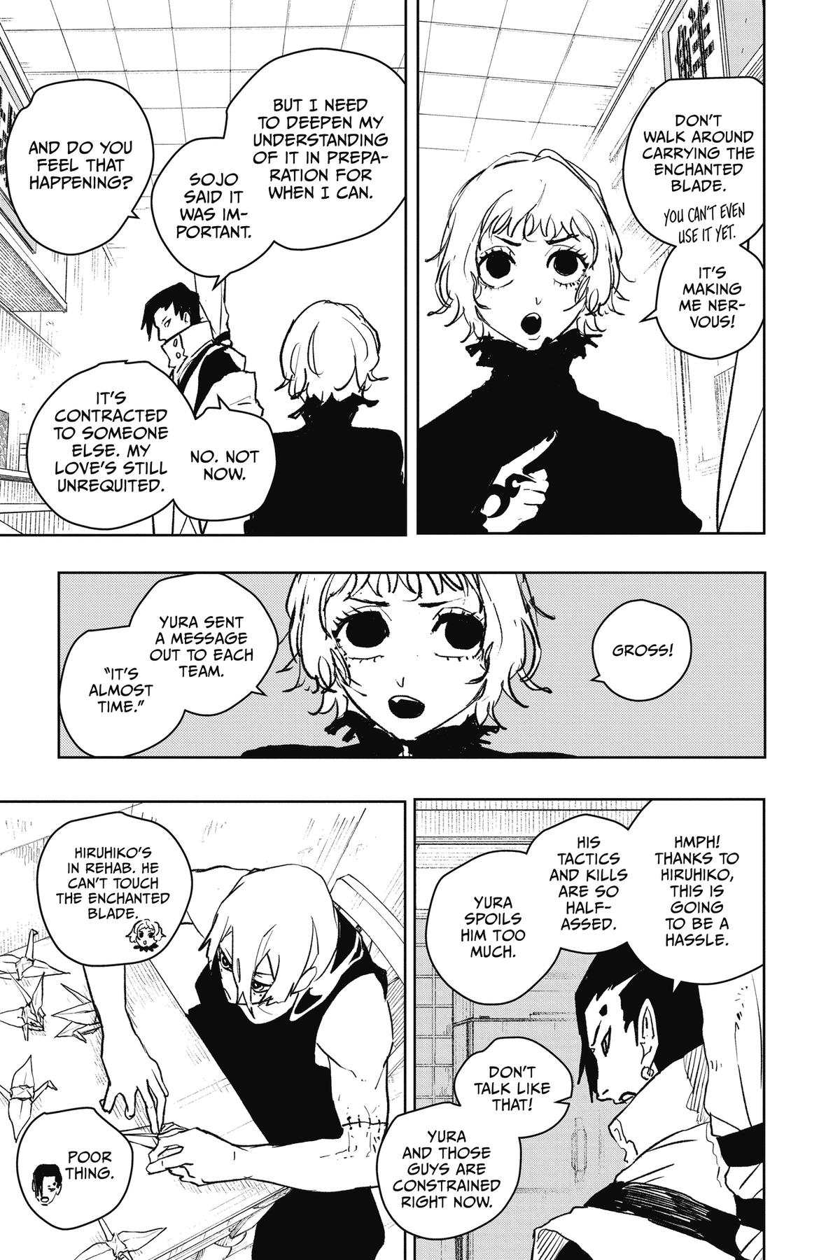 Kagurabachi Chapter 61 — page 17