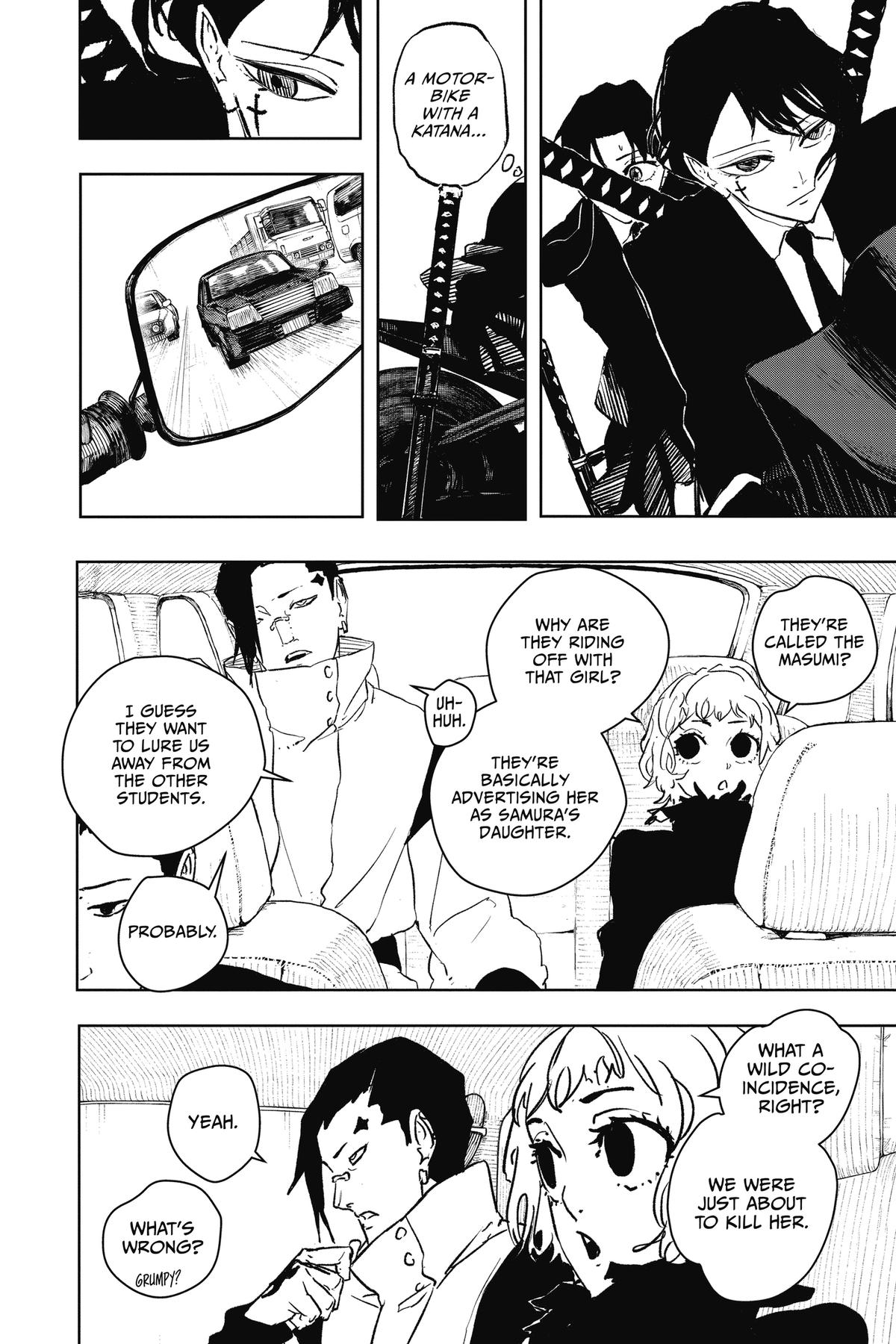 Kagurabachi Chapter 63 — page 8