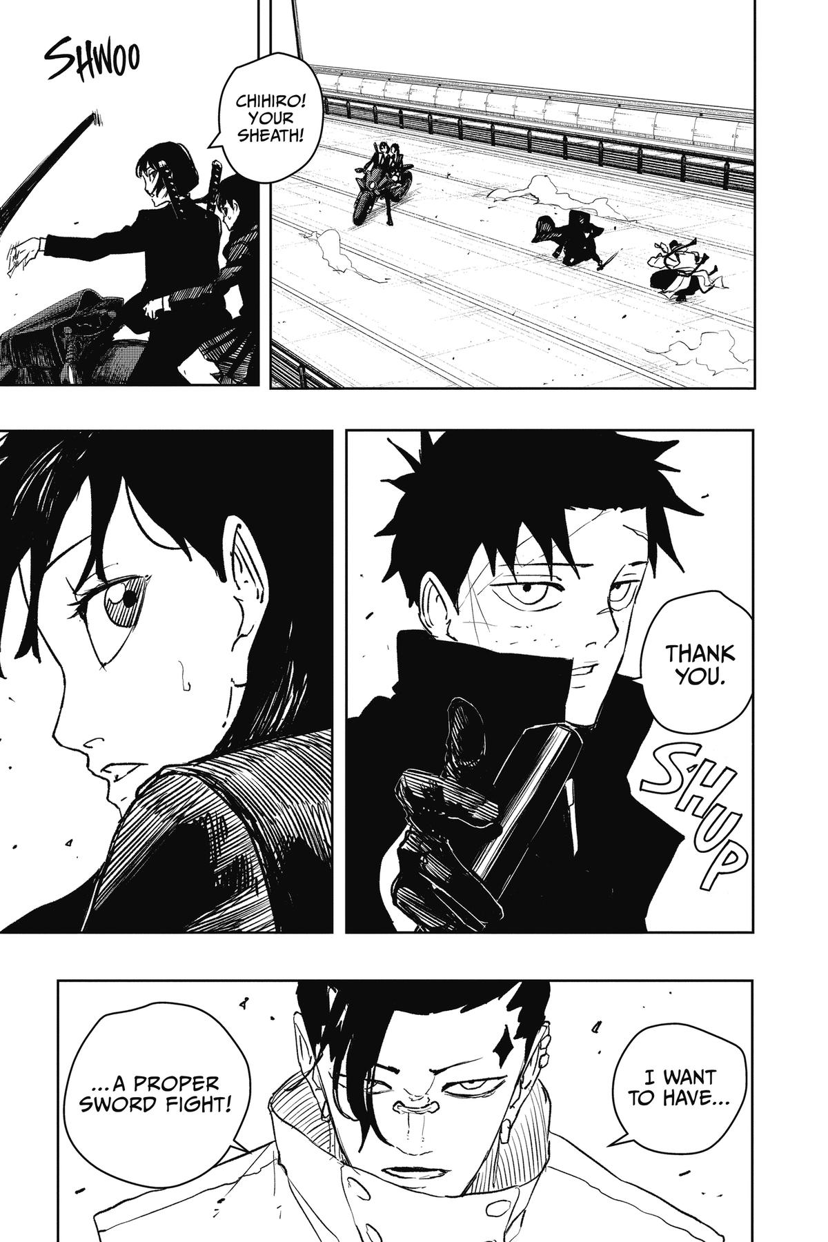 Kagurabachi Chapter 64 — page 1
