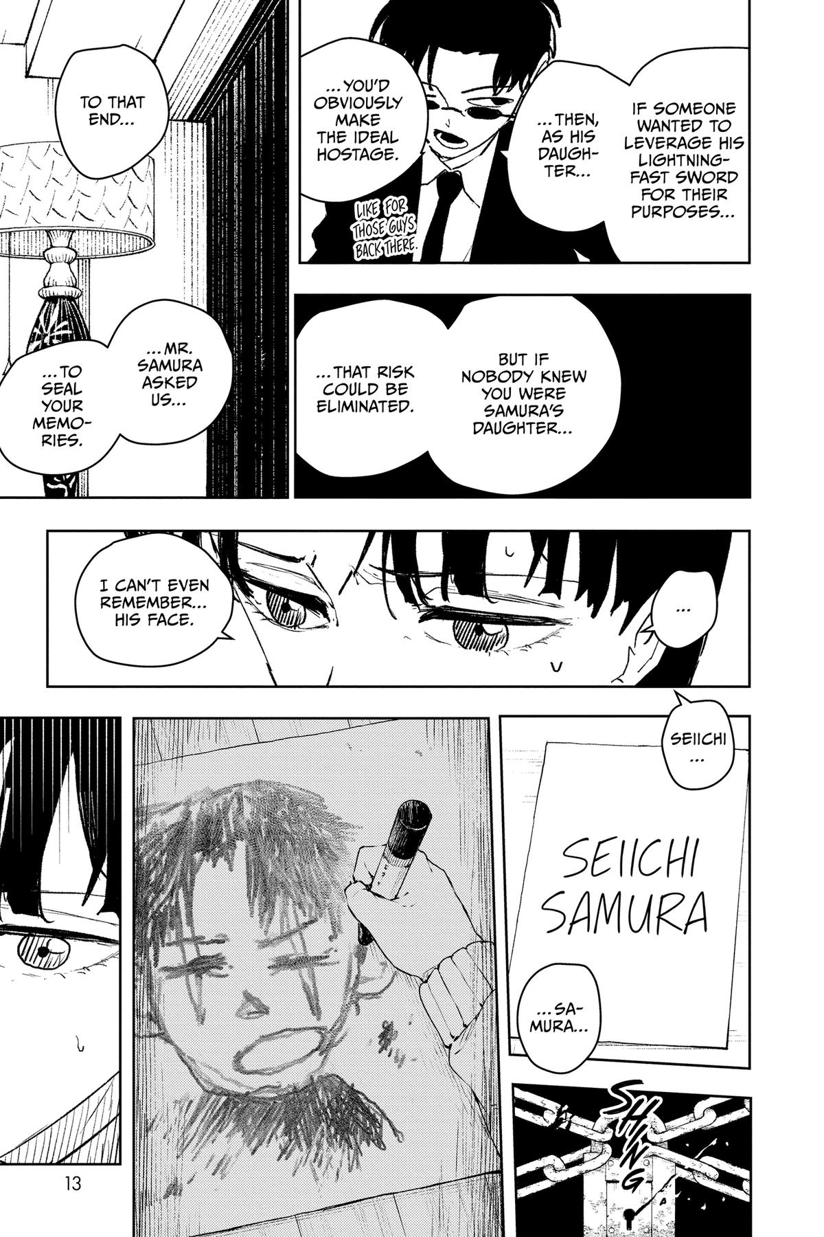 Kagurabachi Chapter 66 — page 13