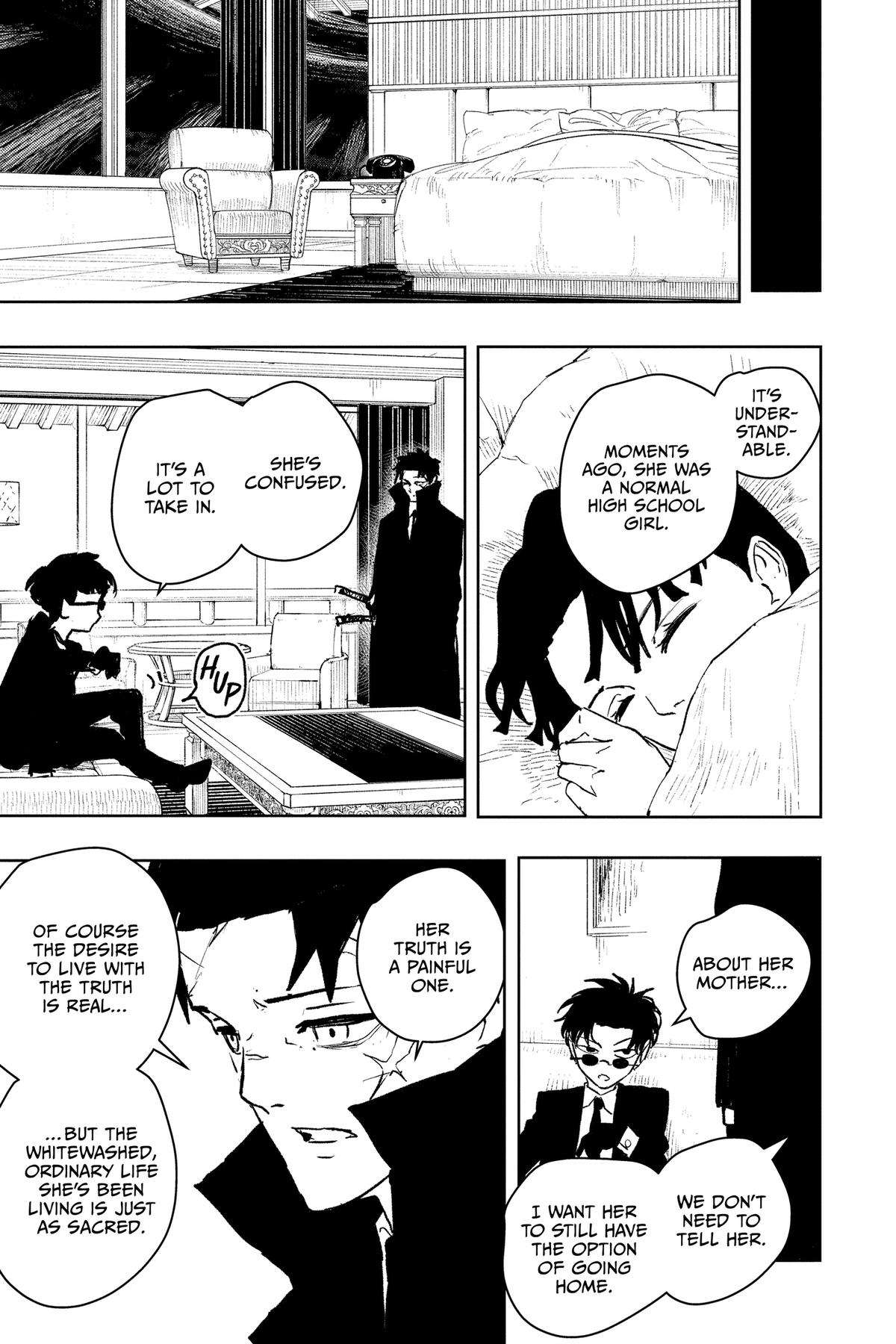 Kagurabachi Chapter 66 — page 19