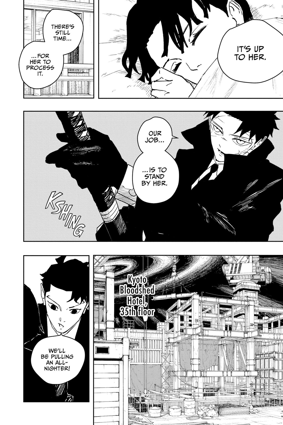Kagurabachi Chapter 66 — page 20