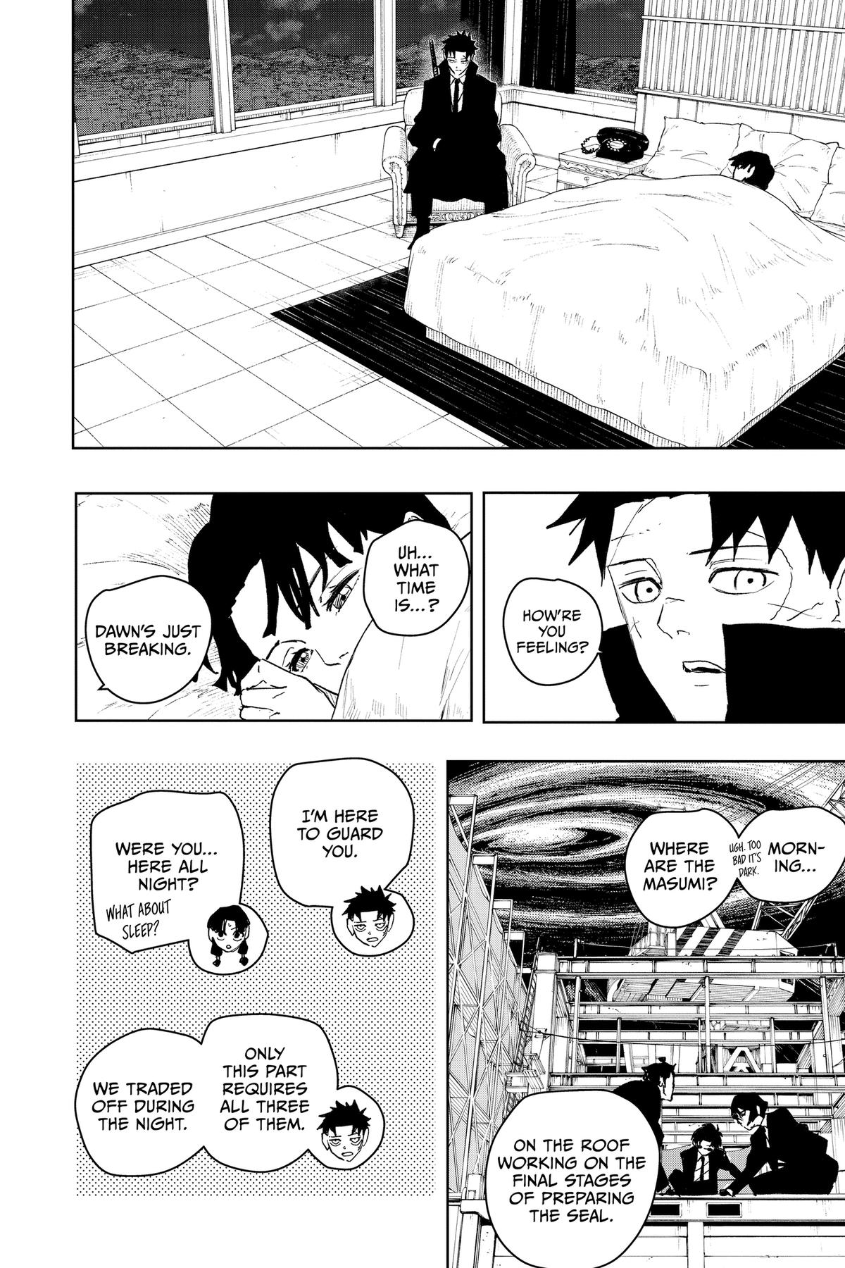 Kagurabachi Chapter 67 — page 8