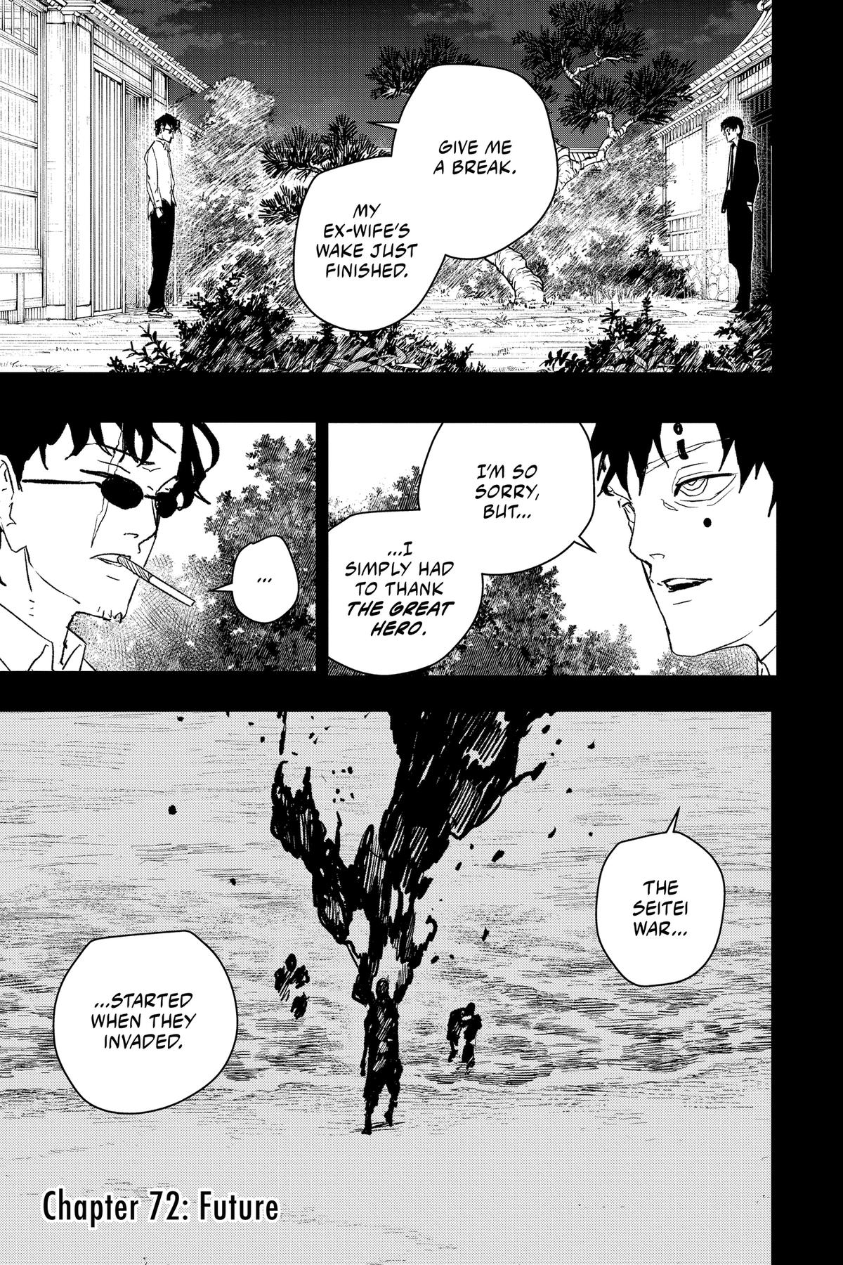 Kagurabachi Chapter 72 — page 1