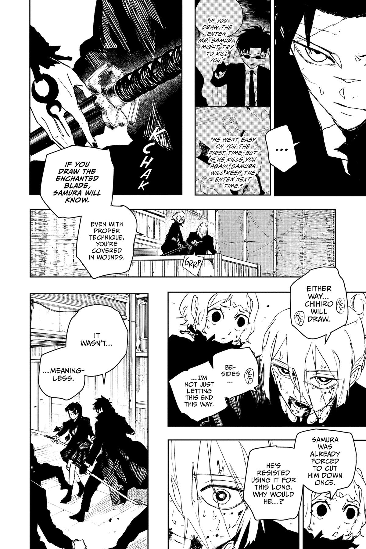 Kagurabachi Chapter 74 — page 14