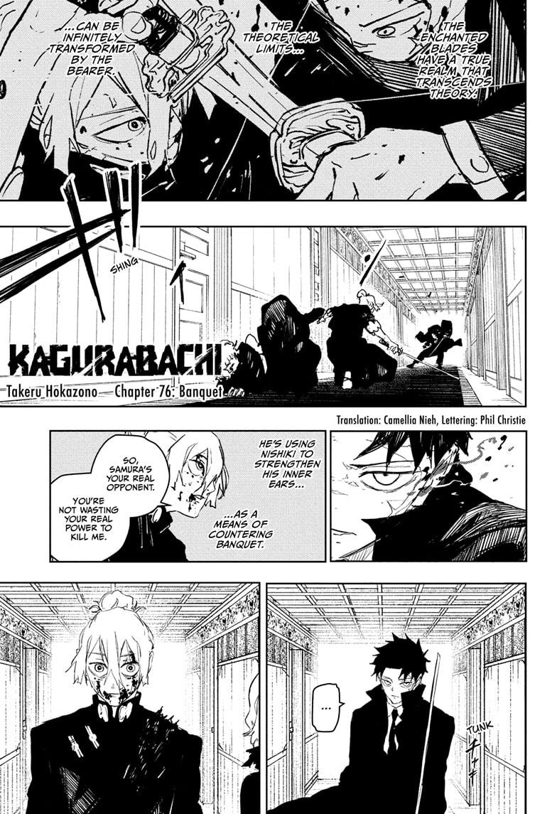 Kagurabachi Chapter 76 — page 1