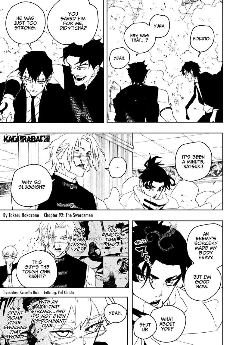 Kagurabachi Chapter 92 — page 1