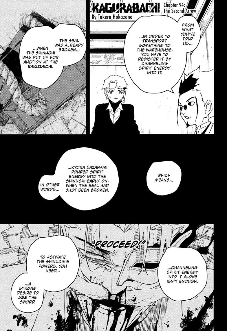 Kagurabachi Chapter 94 — page 1