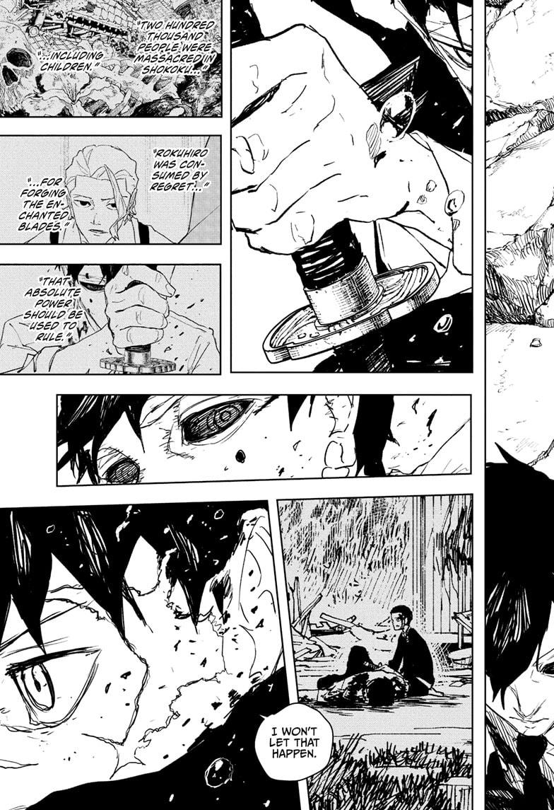 Kagurabachi Chapter 102 — page 17