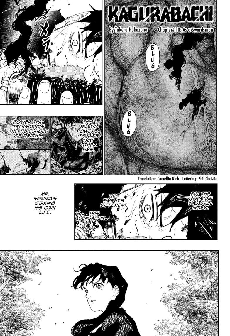 Kagurabachi Chapter 110 — page 1