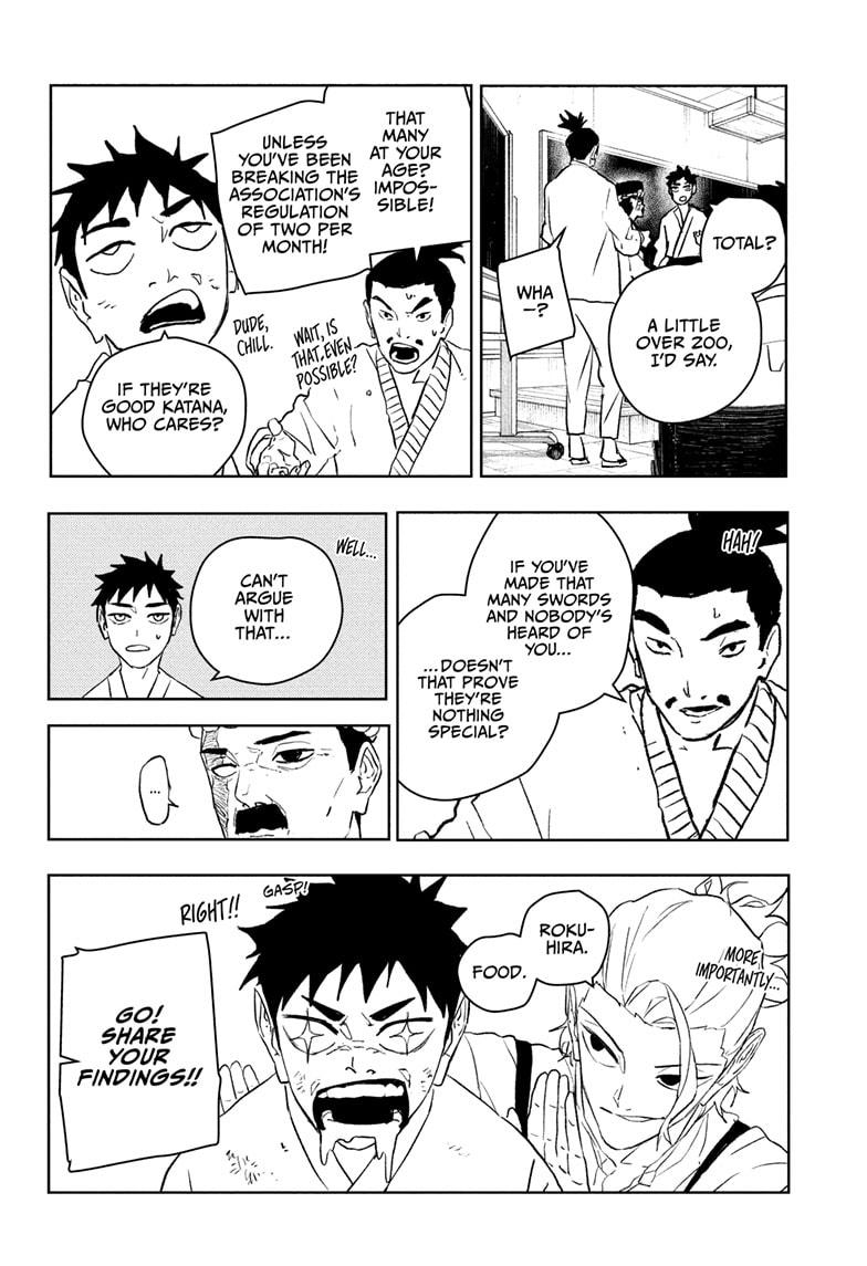 Kagurabachi Chapter 115 — page 14