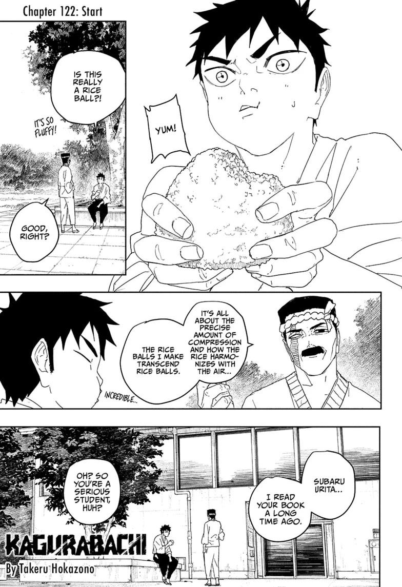 Kagurabachi Chapter 122 — page 1