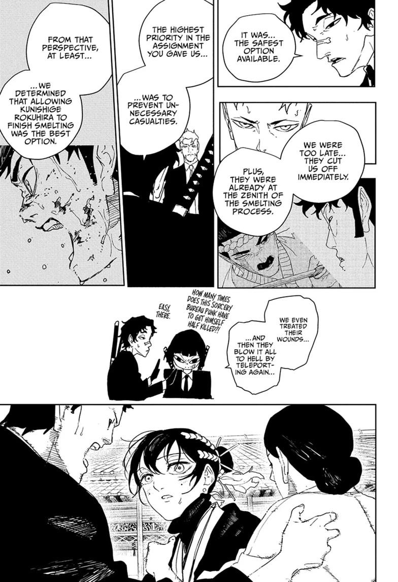 Kagurabachi Chapter 130 — page 9