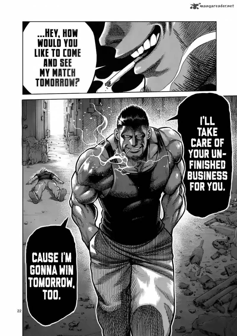 Kengan Omega Chapter 5 — page 22