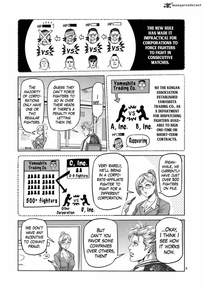 Kengan Omega Chapter 9 — page 9