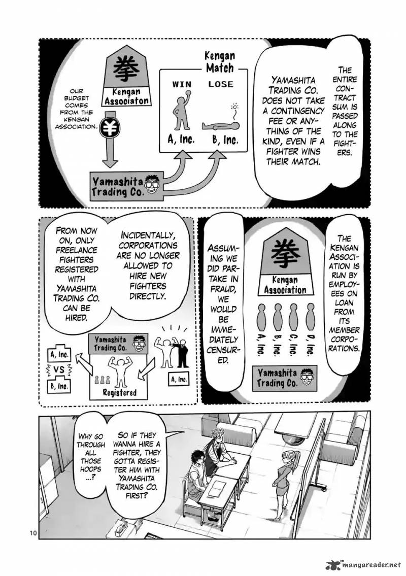 Kengan Omega Chapter 9 — page 10