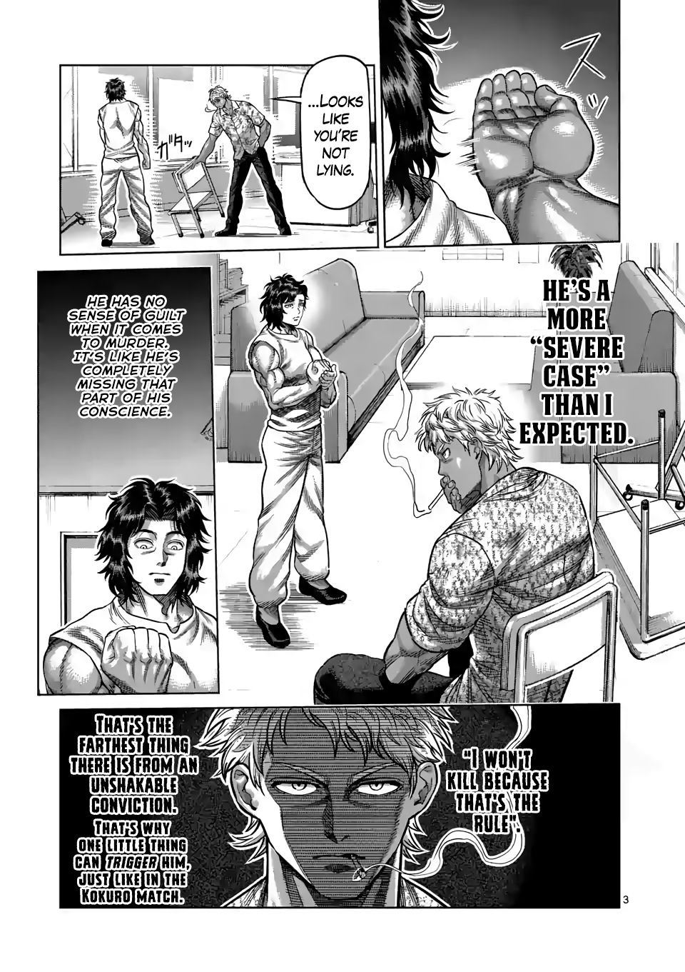 Kengan Omega Chapter 10 — page 3