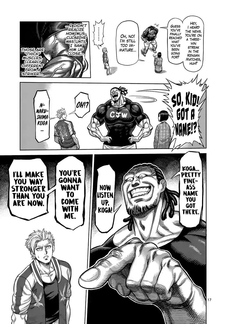 Kengan Omega Chapter 10 — page 17