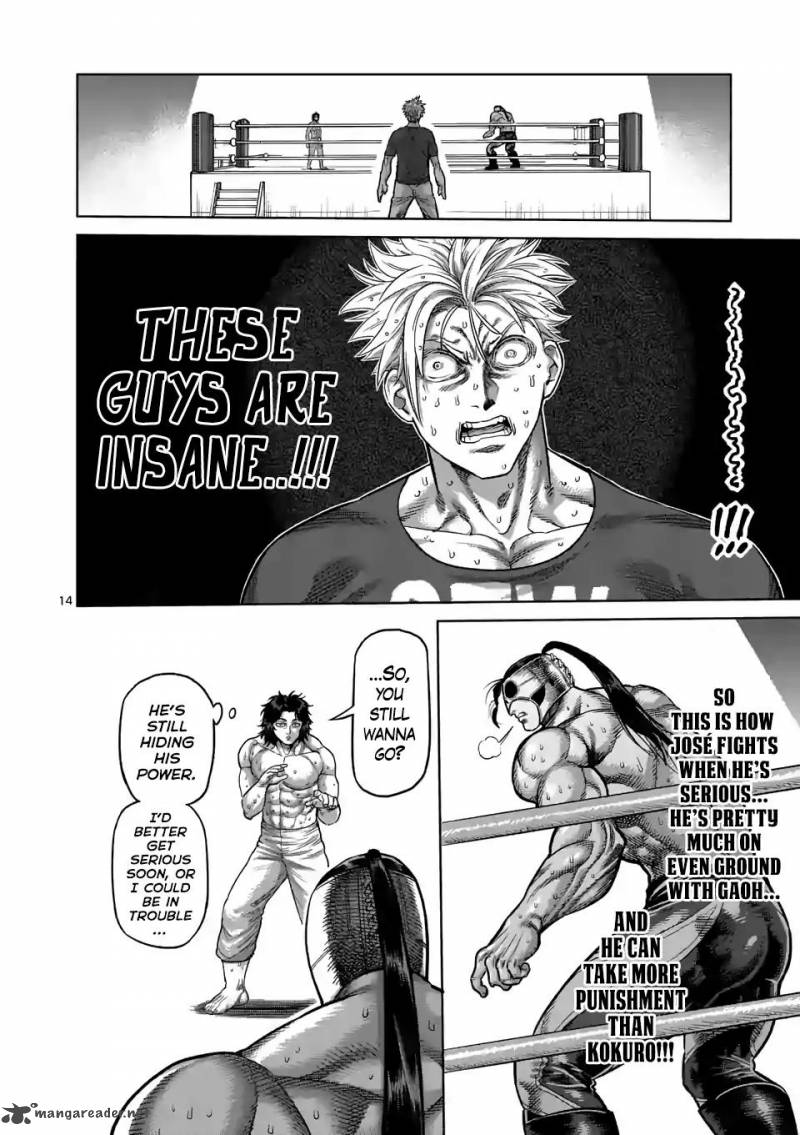 Kengan Omega Chapter 15 — page 14