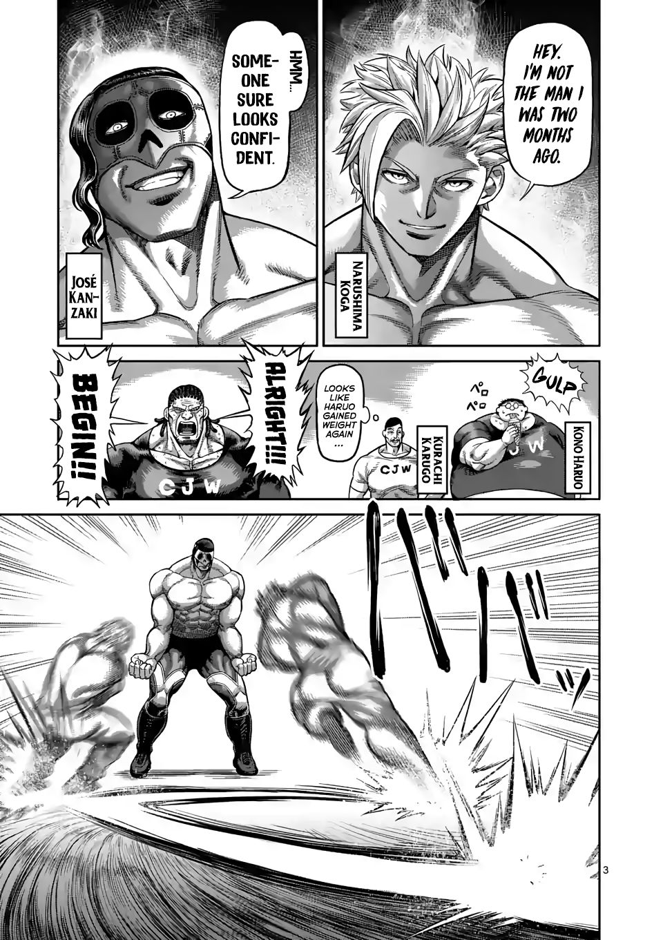 Kengan Omega Chapter 27 — page 3